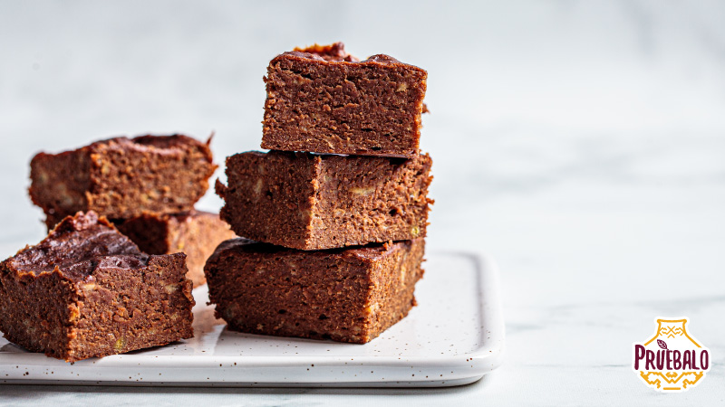 Brownie de chocolate de cacao y plátano: Un postre que no debe faltar en tu mesa
